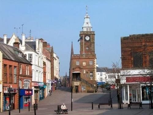 White Hart Hotel Dumfries Exterior foto